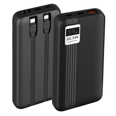 Bateria Externa Power Bank Carga Rapida 10000mah TL538 Negro