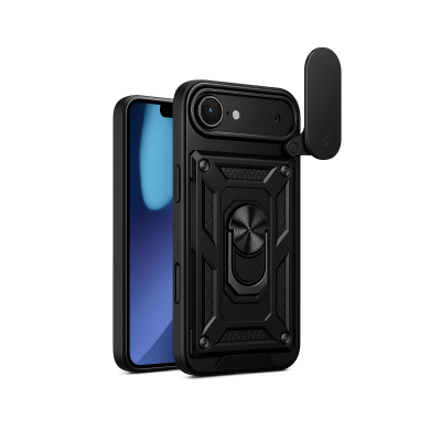 Carcasa Armadura Con Anillo Y Ventana Cam Para IPhone 17 Air