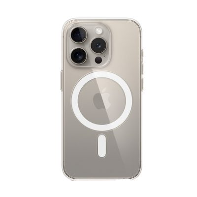 Carcasa Transparente Para iPhone 15 Plus Magsafe