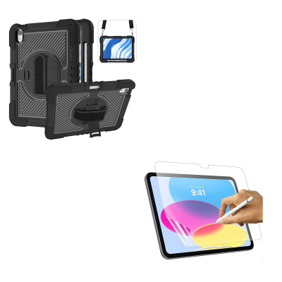 Funda Armadura 360 lamina Clear Para iPad Air 11 M2