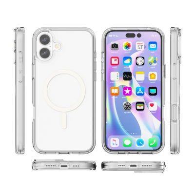 Carcasa Transparente Magnetica Para iPhone 16 Magsafe