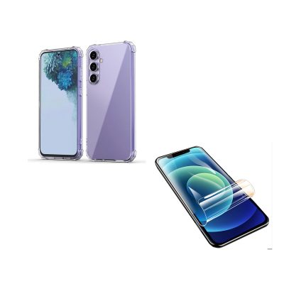 Carcasa Lamina Hidrogel Clear Trans Para Samsung S23 Fe 5G