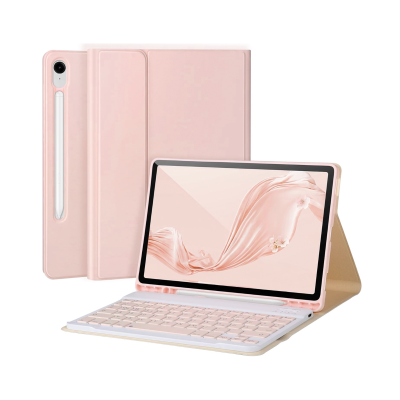 Funda Con Teclado Español Para Samsung Tab S9 Fe 10.9