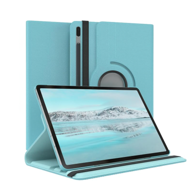 Carcasa Para Samsung Galaxy Tab S7 PLUS S8 PLUS S7 FE Celeste
