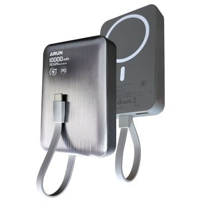 Bateria Externa Power Bank Magnetico 10000mah 3C-X18 Plomo