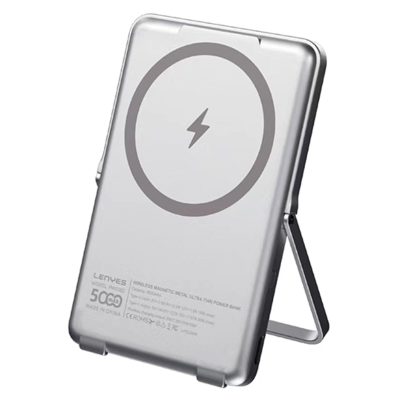 Bateria Externa Power Bank Magnetico 5000mah Metalica PW038D