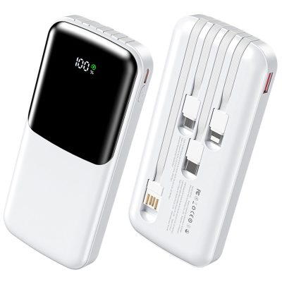 Bateria Externa Power Bank Carga Rapida 10000ma TL780 Blanco